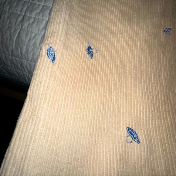 Pacsun Womens 25 Beige Corduroy Shrooms All Over 90s Boyfriend Pants  *FLAW* - Picture 6 of 6